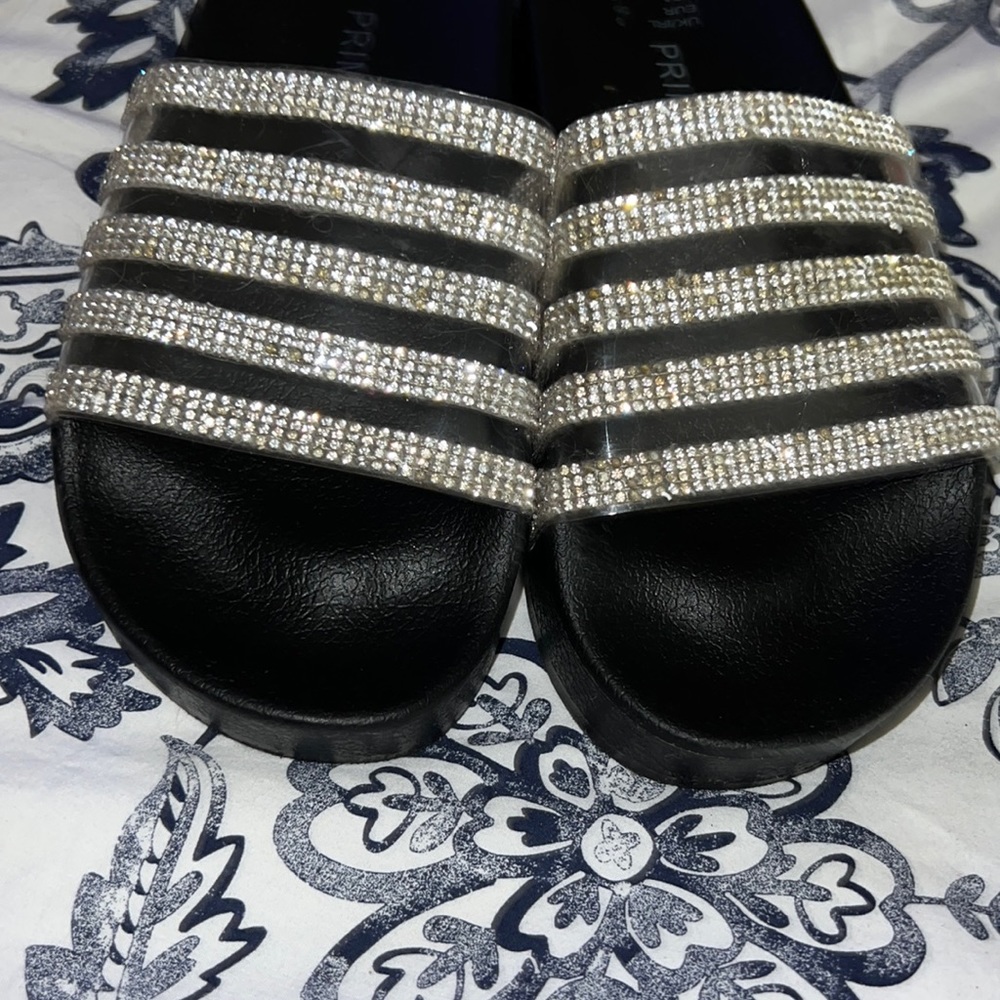 Primark Rhinestone Slides - Picture 2 of 5